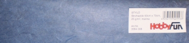 Strohseide  - 50 x 70 cm - marine